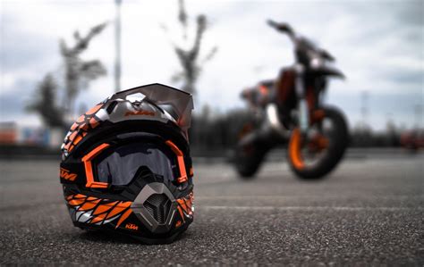 Motorcycle Wallpaper Ktm Supermoto Helmet Transportation Mode Of