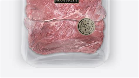 Download Packreate » Beef Topside Plastic Meat Tray Packaging Mockup