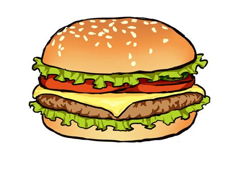 Hamburger Sketch By Melon Felon On Deviantart