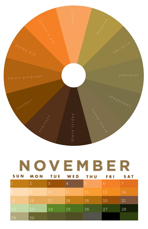 The Colors Of November November Colors Blog Colors Hex Color Palette