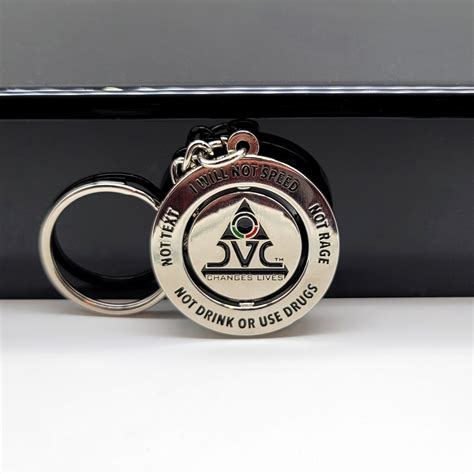 7dvc Personalized Spinning Keychain