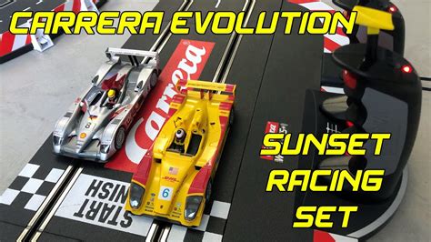Carrera Evolution Sunset Racing Set Youtube