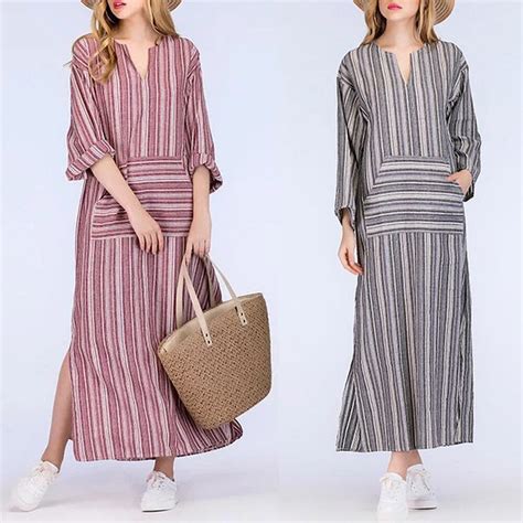 2018 Plus Size S 5xl Boho Dresses Womens Maxi Dress Long