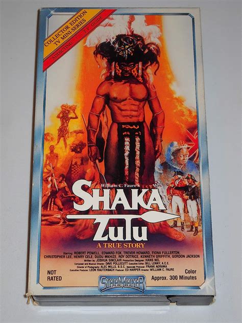 Shaka Zulu Vhs Edward Fox Robert Powell Trevor Howard