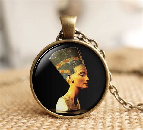 Nefertiti Pendant Nefertiti Jewelry Nefertiti Necklace Ts Etsy