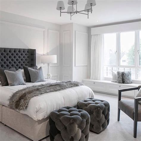 Grey bedding luxury bedding linen bedding bedding sets bed linens romantic room shower curtain rods shabby chic bedrooms drop. The 25+ best White grey bedrooms ideas on Pinterest ...