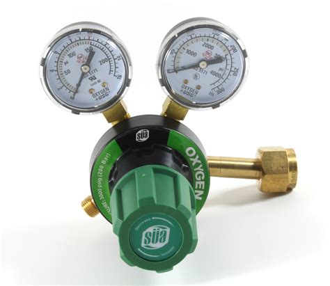 SÜA Oxygen Regulator Welding Gas Gauges - Compatible with Victor ...