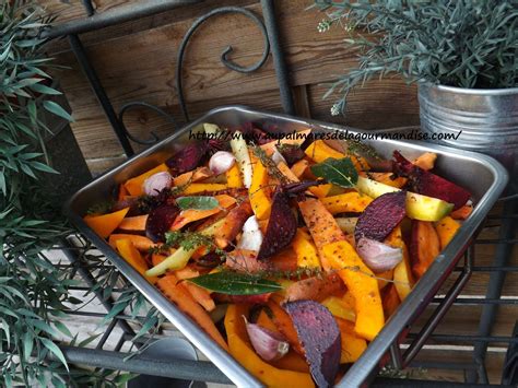 Légumes dhiver rôtis et confits au four