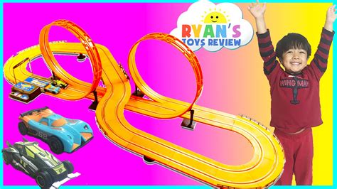 GIANT HOT WHEELS Electric Slot Car Track Set RC Remote 20844 Hot Sex