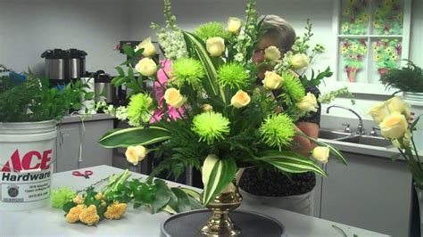 Check spelling or type a new query. Altar Flower Arrangement STEP THREE - YouTube