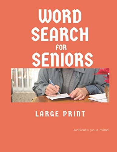 Large Print Word Search For Seniors 200 Extra Large Print Word