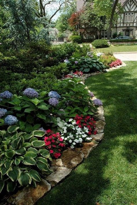 25 Beautiful Front Yard Rock Garden Landscaping Design Ideas ~ Godiygocom