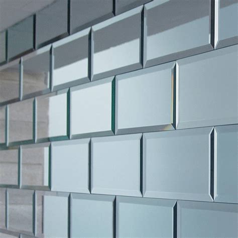 Rectangular Mirrored Tiles By Out There Interiors