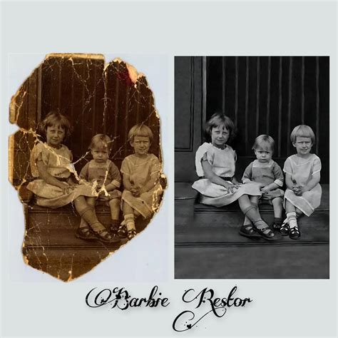 Photo Restoration Of Old Photo Edited By Barbie R Phowd