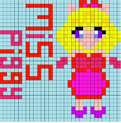 Grid Pattern Of Miss Piggy 🐷character Character Miss Piggy Mario