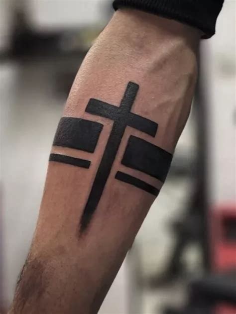 Learn 90 About Forearm Cross Tattoo Super Cool Indaotaonec