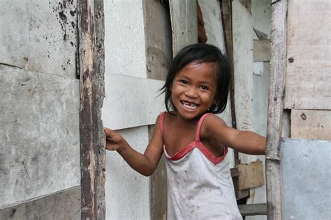 Asia Philippines The Slums In Angeles City A Photo On Play Slum Girl