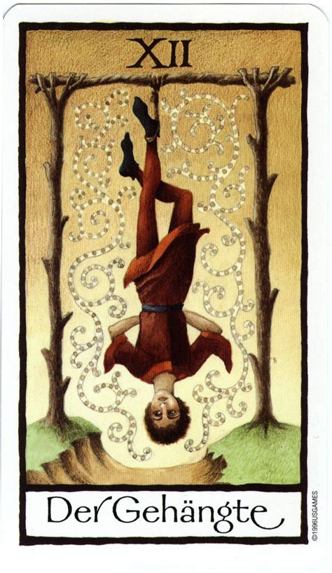 Practice the hanged man tarot card reading and meanings from this short and helpful video from the simple tarot. The Hanged Man - Old English Tarot | Hanged man tarot, Tarot cards major arcana, Tarot