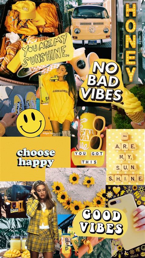 Vsco cute aesthetic yellow wallpapers. this was made by me!! follow me on vsco @ellawallaace ...