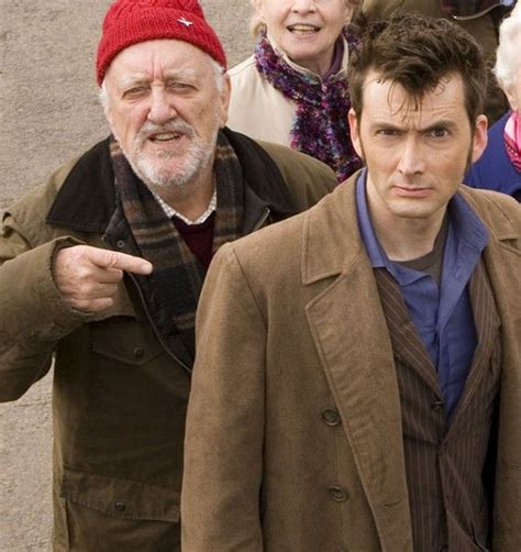 Wilfred And The Doctor David Tennant Doctor Who Doctor Who 10