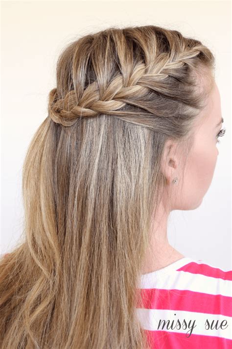 French Braids Double Dutch French Braids Blonde Balayage Highlights Long Hair Updo Ideas Short