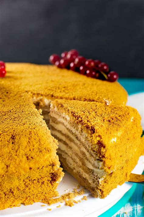 honey cake recipe chefjar recipe honey cake recipe russian honey cake cake recipes