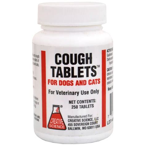 Life Science Cough Tablets 250 Ct For Dogs At Tractor Supply Co