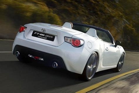 Toyota Ft 86 Open Concept Official Images Released