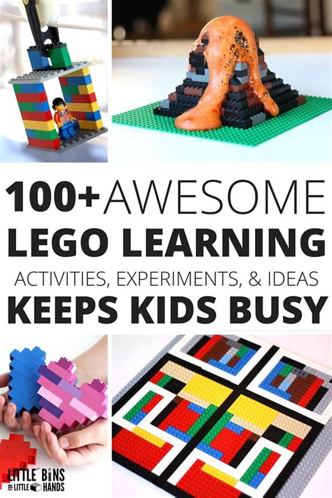 Whether your child loves spiderman, batman, teenage i have put together a collection of some of the best superhero activities for kids i could find! Fun LEGO Learning Activities for Kids