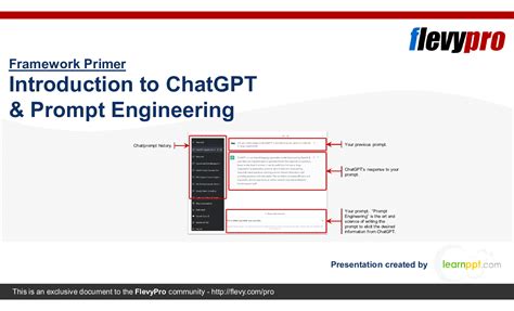 Introduction To ChatGPT Prompt Engineering Slide PowerPoint