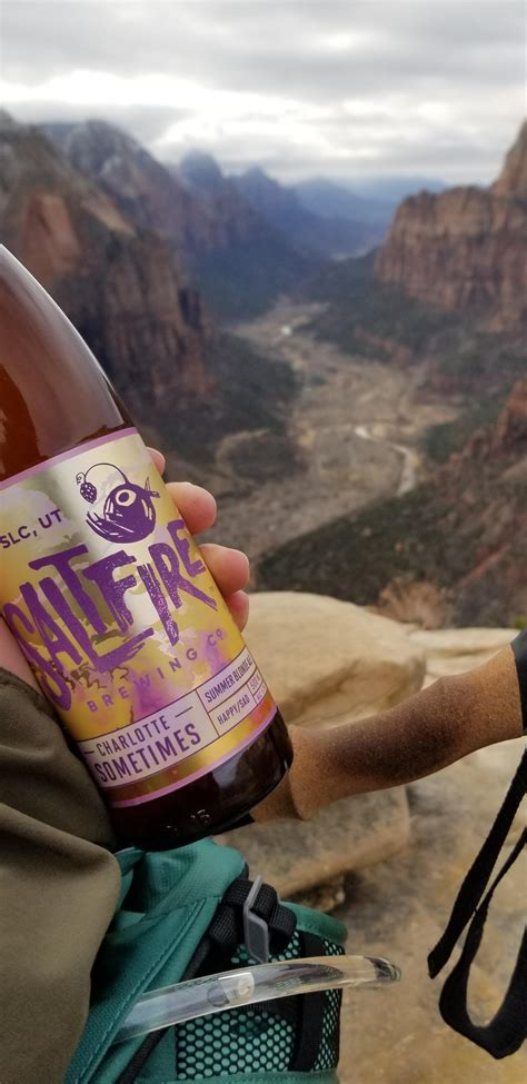 Little extra weight in my pack was worth it - Saltfire Brewing's