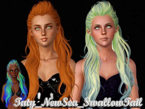 Newsea`s And Skysims Hairstyles Retextured By Taty Sims 3 Hairs
