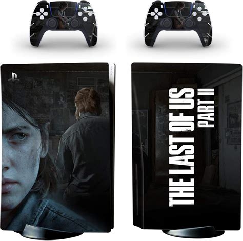 The Last Of Us Part 2 Playstation 5 Disc Edition Console Skin Decal