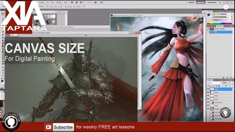 Canvas Size What Ratio To Use In Digital Art Youtube
