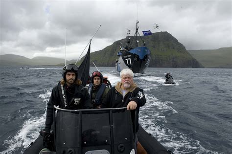 Captain Paul Watson And The Delta Crew Defending Pilot Whales In The