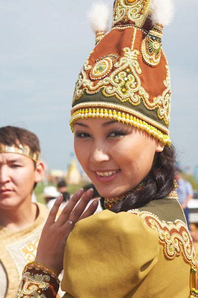 Sakha Girl Yakutia In The Russian Federation Traditional Outfits