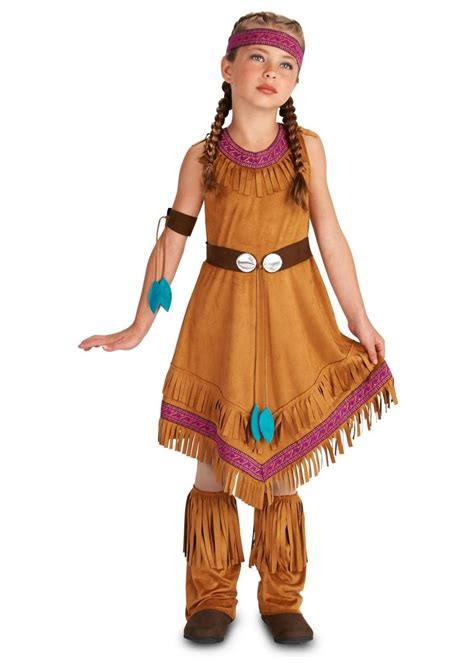 Native American Princess Girls Costume Holiday Costumes