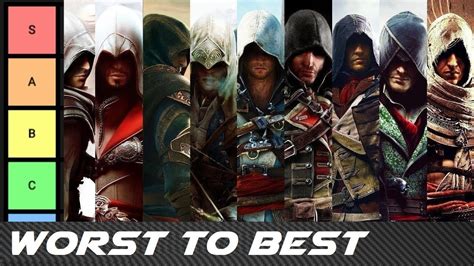 Assassin S Creed Tier List Games Tier List