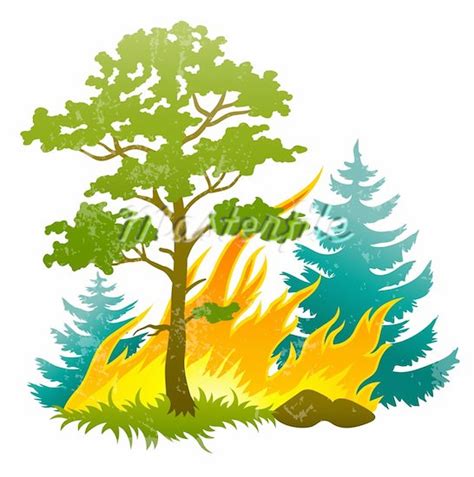 Forest Fire Clipart