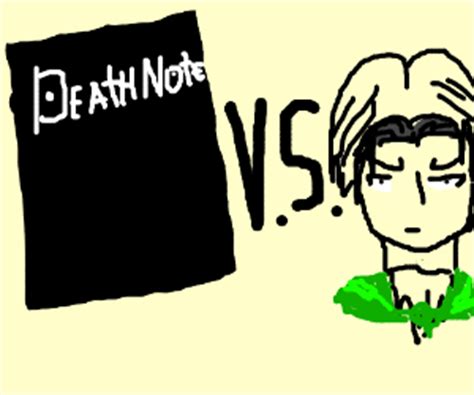 Maybe you would like to learn more about one of these? Light vs. Levi (Death Note x Attack on Titan) - Drawception