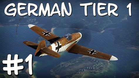 War Thunder - Tier 1 German Planes #1 - YouTube
