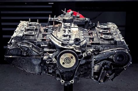 Air cooling in which air is forced to flow through baffles and cylinder fins by a pressure differential across the engine. Porsche Engine Teardown is the Coolest Thing You'll See ...