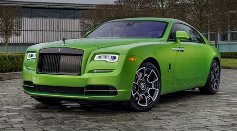 Among the specialty car paint for sale, find a range of colours including common colours such as black, blue, and silver. Only Java Green Rolls Wraith Black Badge In The World Up ...
