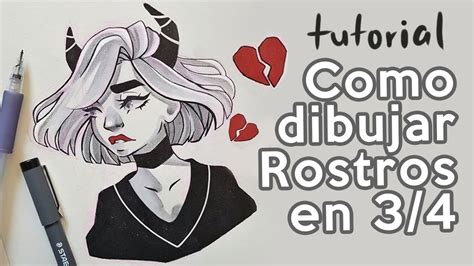 Como Dibujar Rostros Anime En 3 4 Otra Manera Youtube