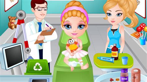 Baby Barbie Online Games Baby Barbie Ballet Injury Game For Kids