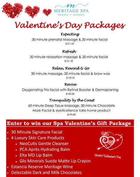 Meritage Spa Offers Special Packages For Valentines Day Emerald Coast Magazine