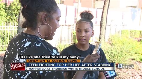 Update Victims Mom Speaks Out After Stabbing At Thurman White Middle