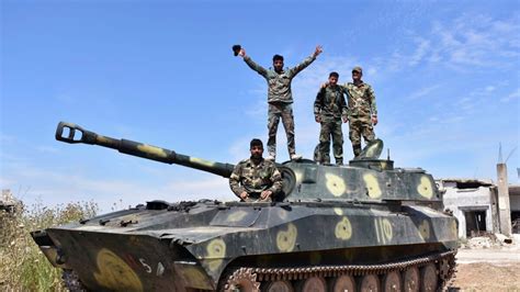 syrian forces take control of northern hama province for first time since 2012