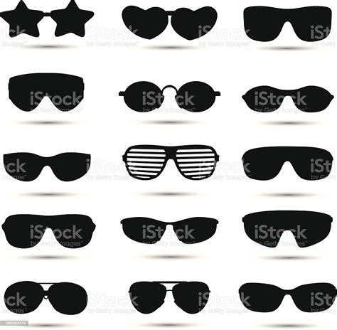 Glasses Silhouette Stock Illustration Download Image Now