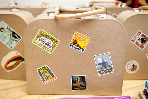 Diy Suitcase Travel Themed Childrens Box